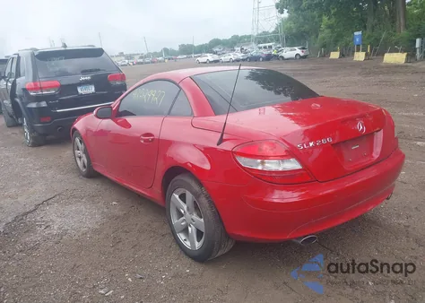 2008 Mercedes-Benz Slk из США, поврежденный, VIN WDBWK54FX8F174701